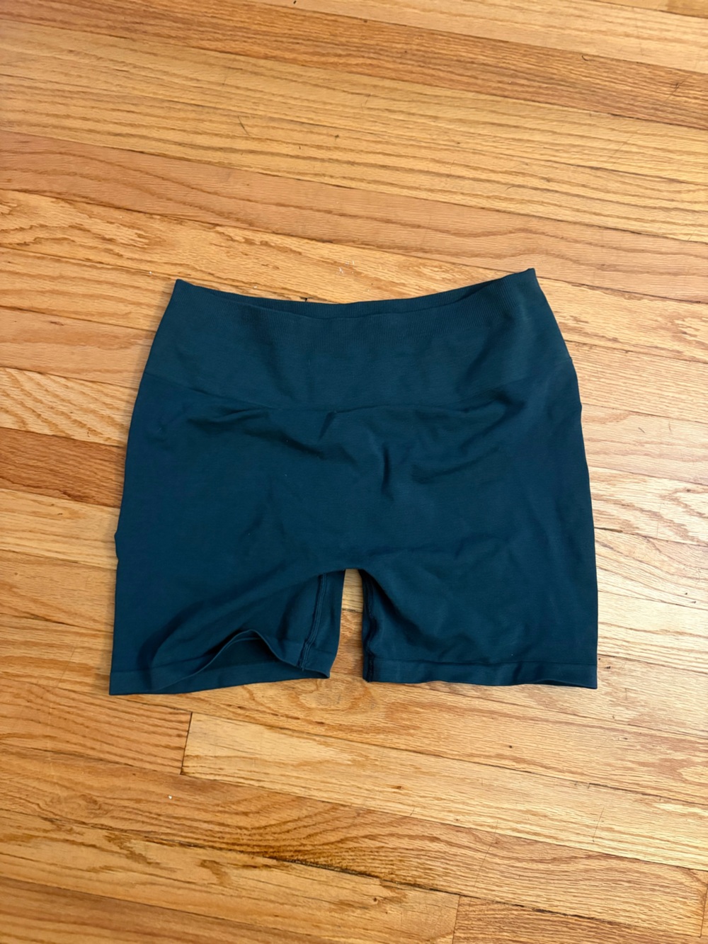 Alphalete Dark Teal Bike Shorts